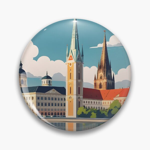 Item preview, Vienna Austria Vintage Travel Tourism designed and sold by TravelersGems.