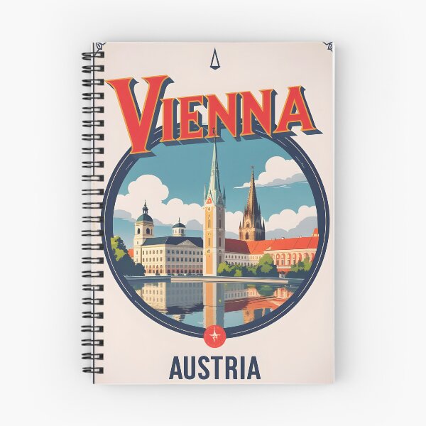 Item preview, Vienna Austria Vintage Travel Tourism designed and sold by TravelersGems.