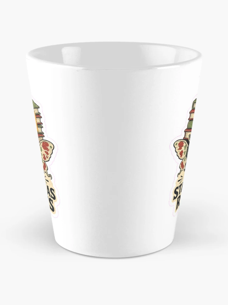 Thumbnail 2 of 4, Coffee Mug, The Stack Has Rights Sticker designed and sold by Jelly Farm.