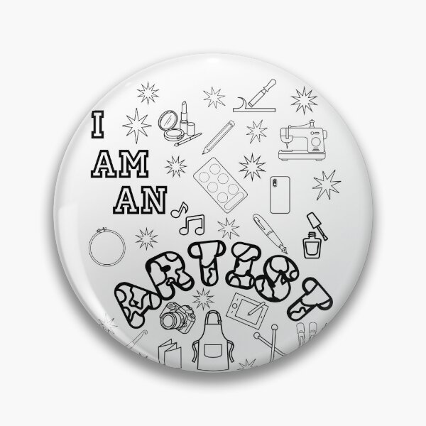 Item preview, I Am an Artist- Creative Life Positive Affirmation designed and sold by Khadique.