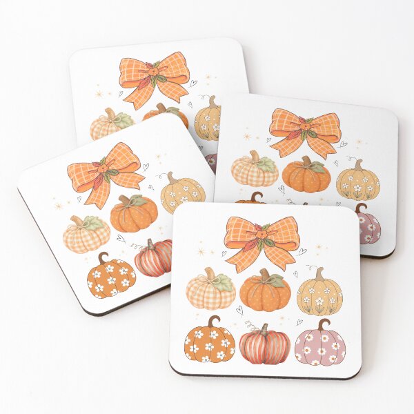 Item preview,  Halloween Pumpkin and Bow Pattern – Cute Autumn Spooky Design designed and sold by BigDigital.