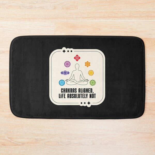 Item preview, Chakras Aligned Funny Spiritual Humor designed and sold by jianina-alondra.