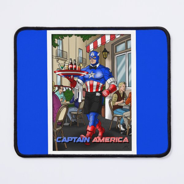 Item preview, The Daily Life of Superheroes - Captain America designed and sold by Magic-Ynk.