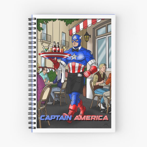 Item preview, The Daily Life of Superheroes - Captain America designed and sold by Magic-Ynk.
