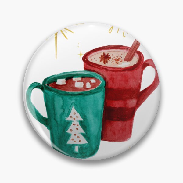 Item preview, Merry Christmas design with hot chocolate. designed and sold by SweetBlushBunny.