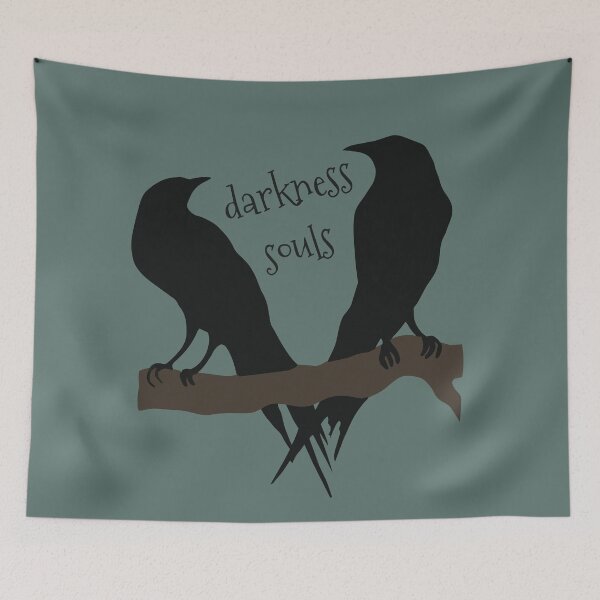 Item preview, Darkness Souls – Two Hearts on One Branch designed and sold by zoliartdesign.