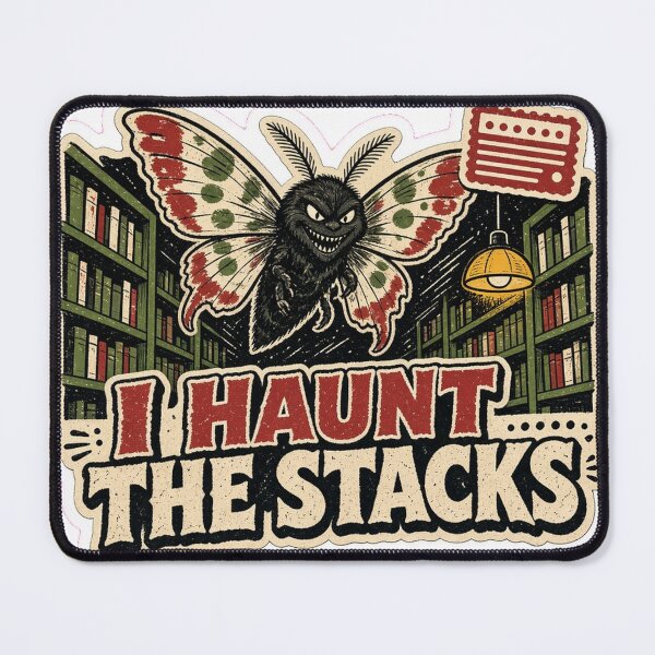 Item preview, I Haunt the Stacks Library Sticker designed and sold by Jelly Farm.