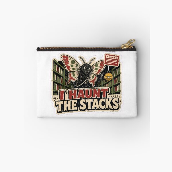 Item preview, I Haunt the Stacks Library Sticker designed and sold by Jelly Farm.