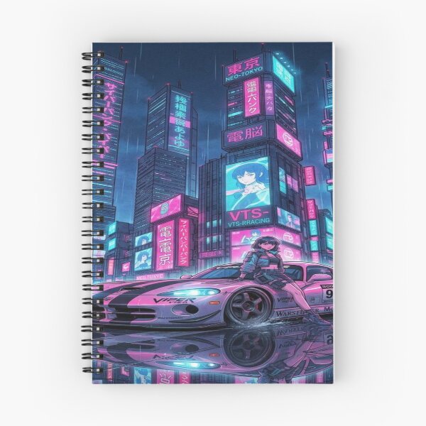 Item preview, GTS-R Cyberpunk | JDM Anime Illustration designed and sold by JMAVILA ART.