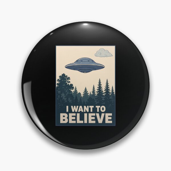Item preview, I Want To Believe UFO designed and sold by bobcatmarty.