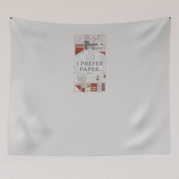 Item preview, DEAR INTERNET, I PREFER PAPER designed and sold by WesWay.