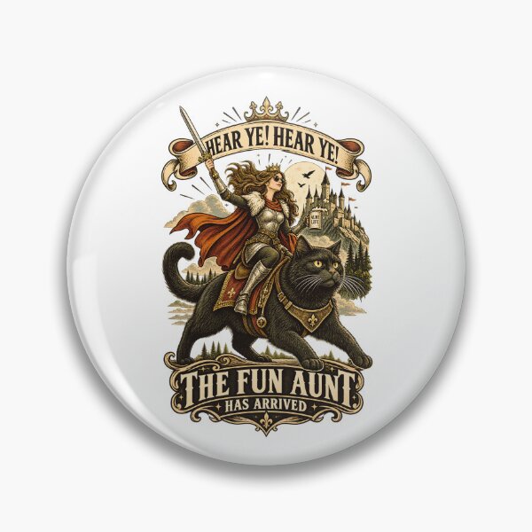 Item preview, Hear Ye Hear Ye The Fun Aunt Has Arrived designed and sold by CutieGalore.