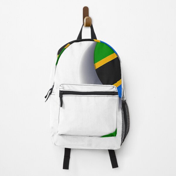 Item preview, 3D Tanzania Flag Badge - Isometric Cylindrical National Emblem designed and sold by Creatby7030.