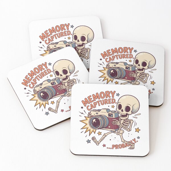 Item preview, Skeleton Photographer Vintage Camera Memory Captured Probably designed and sold by MisteryDesigner.