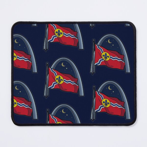 Item preview, STL St Louis Gateway Arch and City Flag designed and sold by MissouriThings.