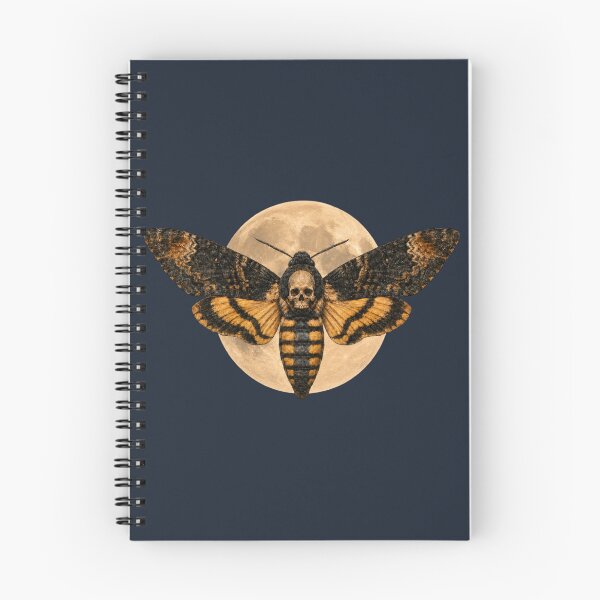 Item preview, Death's Head Moth with Moon designed and sold by cbfineart.