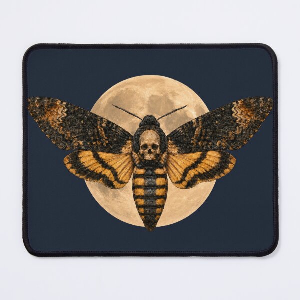 Item preview, Death's Head Moth with Moon designed and sold by cbfineart.