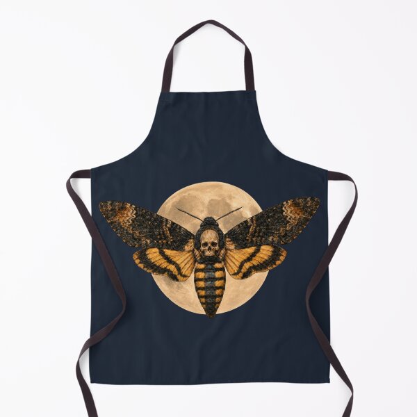 Item preview, Death's Head Moth with Moon designed and sold by cbfineart.