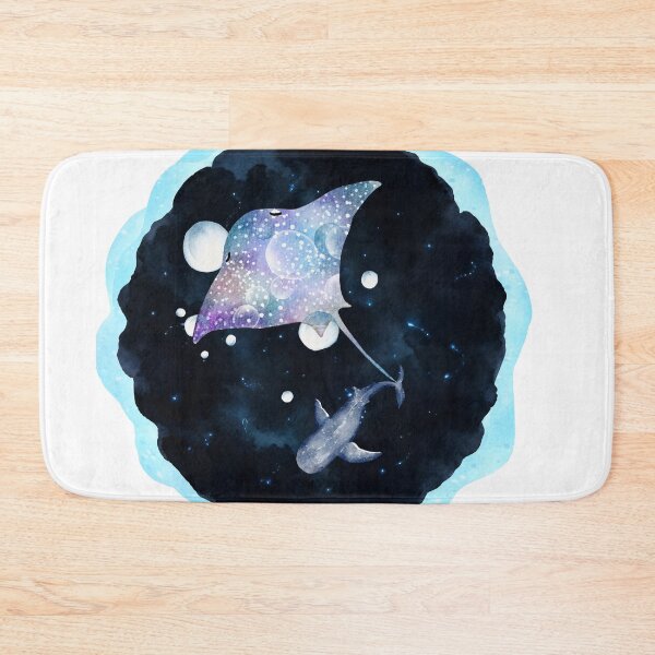 Item preview, Stingray and Whaleshark in deep sea designed and sold by BloomWears.