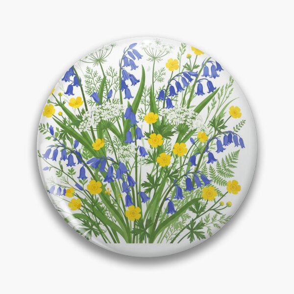 Item preview, Beautiful Blue And Yellow Wildflower Bouquet designed and sold by Owcomm.