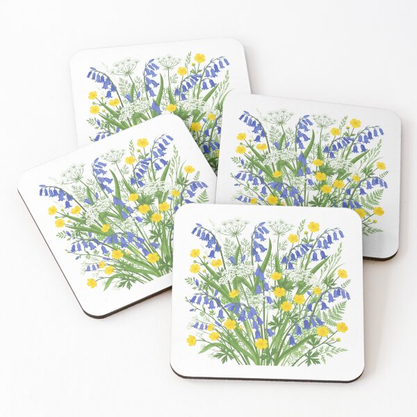 Item preview, Beautiful Blue And Yellow Wildflower Bouquet designed and sold by Owcomm.