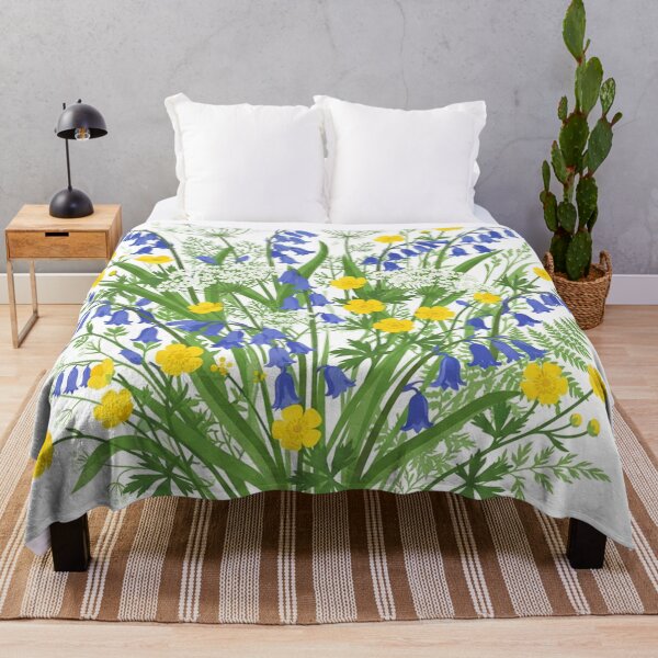 Item preview, Beautiful Blue And Yellow Wildflower Bouquet designed and sold by Owcomm.