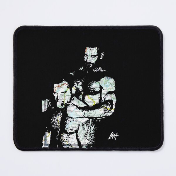 Item preview, Hairy Muscled Mature Gay Men Dominant Art By NLMKArtStudio designed and sold by NLMKArtStudio.