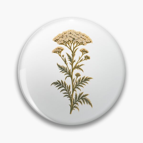 Item preview, Yarrow | Vintage Apothecary Herb Botanical Art | Herbalist Gift designed and sold by Brackenlume Studio.
