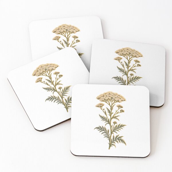 Item preview, Yarrow | Vintage Apothecary Herb Botanical Art | Herbalist Gift designed and sold by Brackenlume Studio.