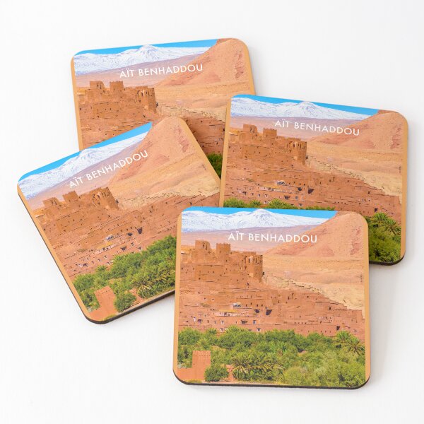 Item preview, Aït Benhaddou Modern Travel Poster designed and sold by travelwitheric.
