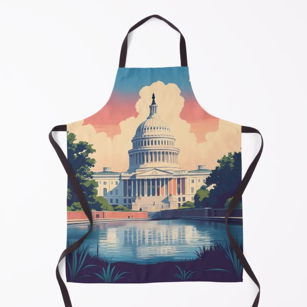 Item preview, Washington DC United States Vintage Travel designed and sold by TravelersGems.