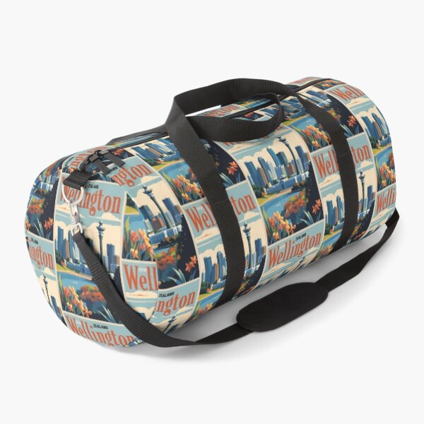 Item preview, Wellington New Zealand Vintage Travel Tourism designed and sold by TravelersGems.