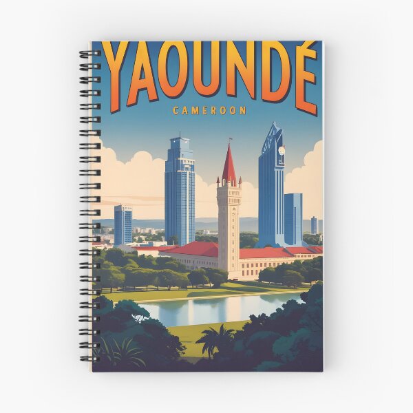 Item preview, Yaounde Cameroon Vintage Travel Tourism designed and sold by TravelersGems.