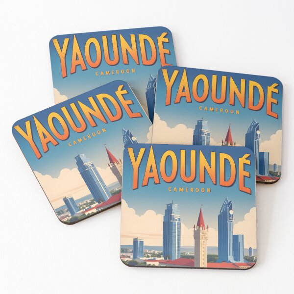 Item preview, Yaounde Cameroon Vintage Travel Tourism designed and sold by TravelersGems.