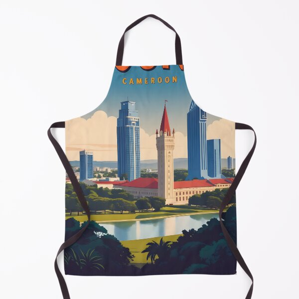 Item preview, Yaounde Cameroon Vintage Travel Tourism designed and sold by TravelersGems.