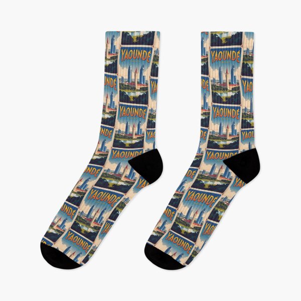 Item preview, Yaounde Cameroon Vintage Travel Tourism designed and sold by TravelersGems.