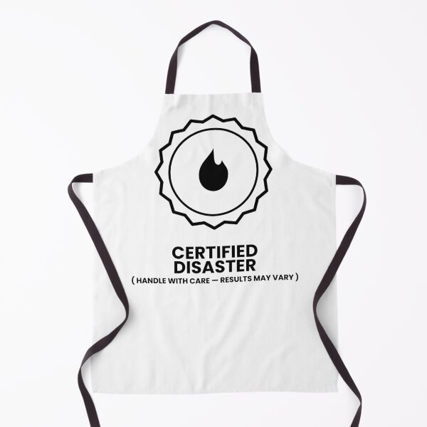 Item preview, Certified Disaster — Funny Badge Illustration designed and sold by Off Beat Tee Hut.