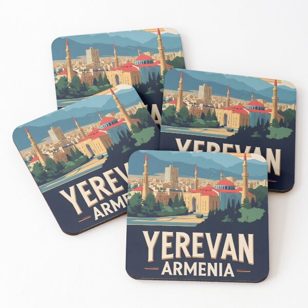 Item preview, Yerevan Armenia Vintage Travel Tourism designed and sold by TravelersGems.