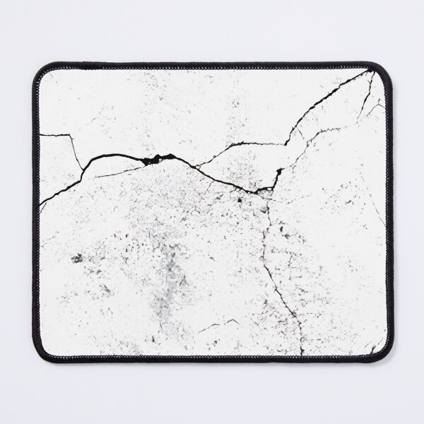 Item preview, Minimalist White Marble with Dark Cracked Line Art Wall Art designed and sold by LuxocaDesigns24.