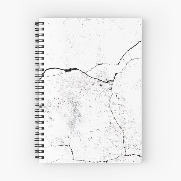 Item preview, Minimalist White Marble with Dark Cracked Line Art Wall Art designed and sold by LuxocaDesigns24.