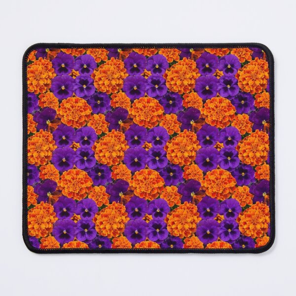 Item preview, Vibrant Purple and Orange Floral Pattern designed and sold by Owcomm.