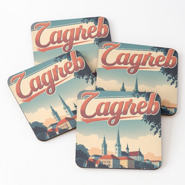 Item preview, Zagreb, Croacia, Viajes y Turismo Vintage designed and sold by TravelersGems.