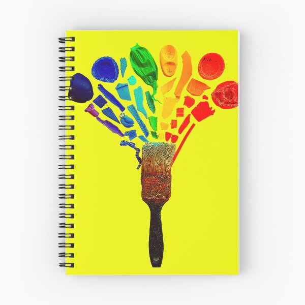 Item preview, Creative Ecology - Paintbrush Splatter of Colorful Recycled Plastic  designed and sold by Creatby7030.