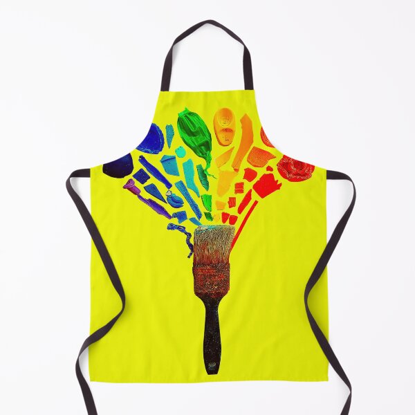 Item preview, Creative Ecology - Paintbrush Splatter of Colorful Recycled Plastic designed and sold by Creatby7030.
