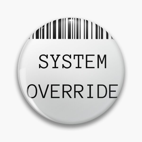 Item preview, Cyberpunk System Override Barcode Techwear T-Shirt designed and sold by ForgeAndFaith.