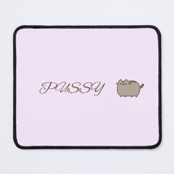 Item preview, Pussy Pusheen bumper sticker funny lesbian designed and sold by Sweet_Stickers.