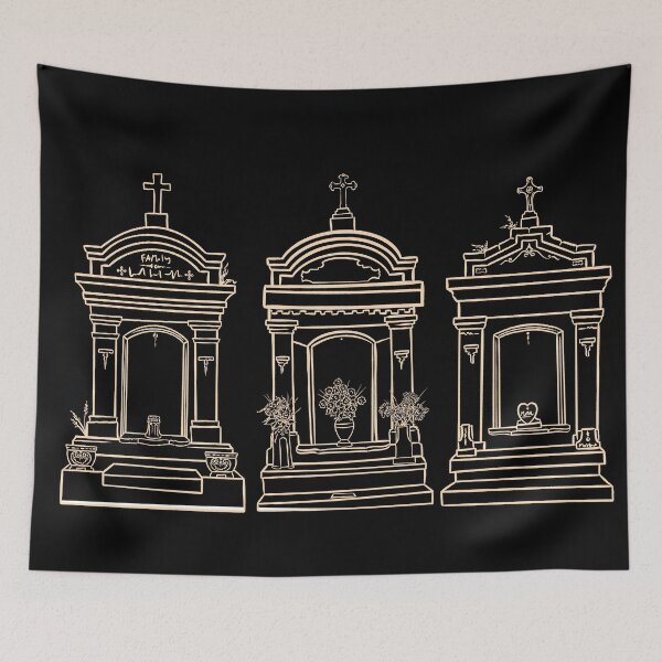 Item preview, Tomb Cluster in Cream  designed and sold by LaurenMarieArt.