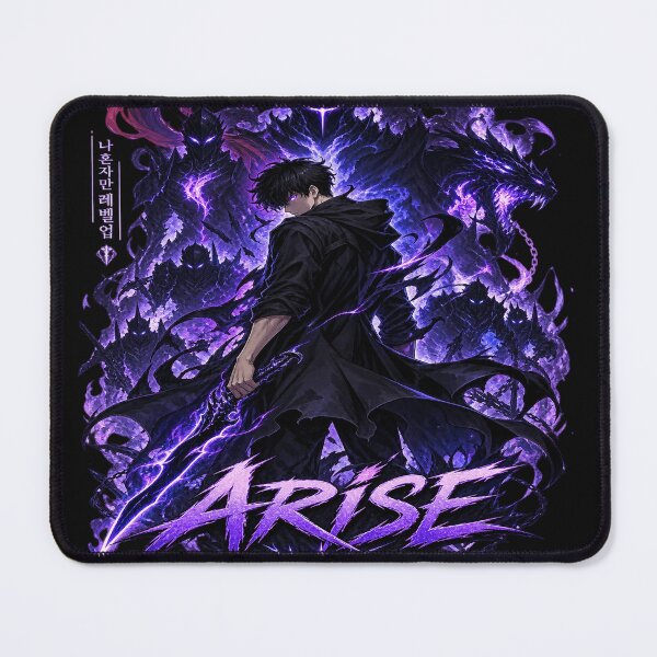 Item preview, Shadow Monarch ARISE – Dark Fantasy Anime Warrior designed and sold by Lumvero.