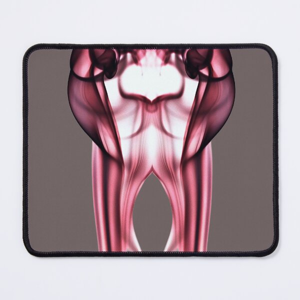 Item preview, Symmetrical Crimson Smoke Abstract - Fluid Vapor Rorschach Art designed and sold by Creatby7030.