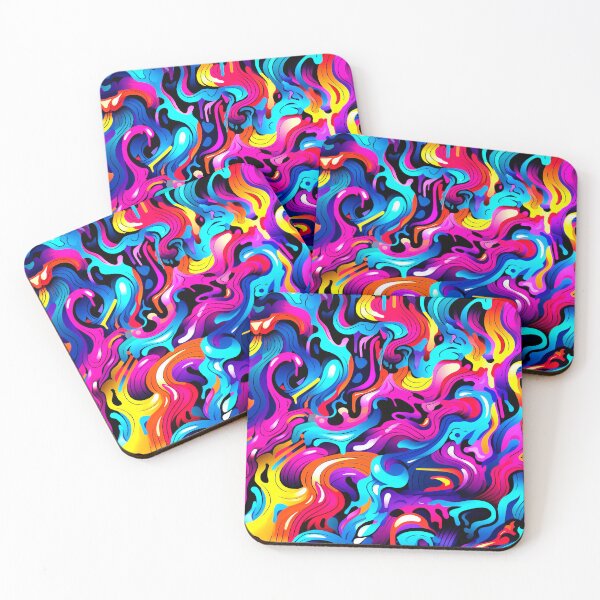 Item preview, Graffiti-Inspired Colorfully Vibrant Modern Designs Sophisticated Pattern designed and sold by DEC02.